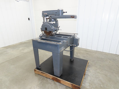 Delta Rockwell Vintage Radial Arm Saw 12" Blade 5Hp Motor 20" Rip 230/460V 3Ph