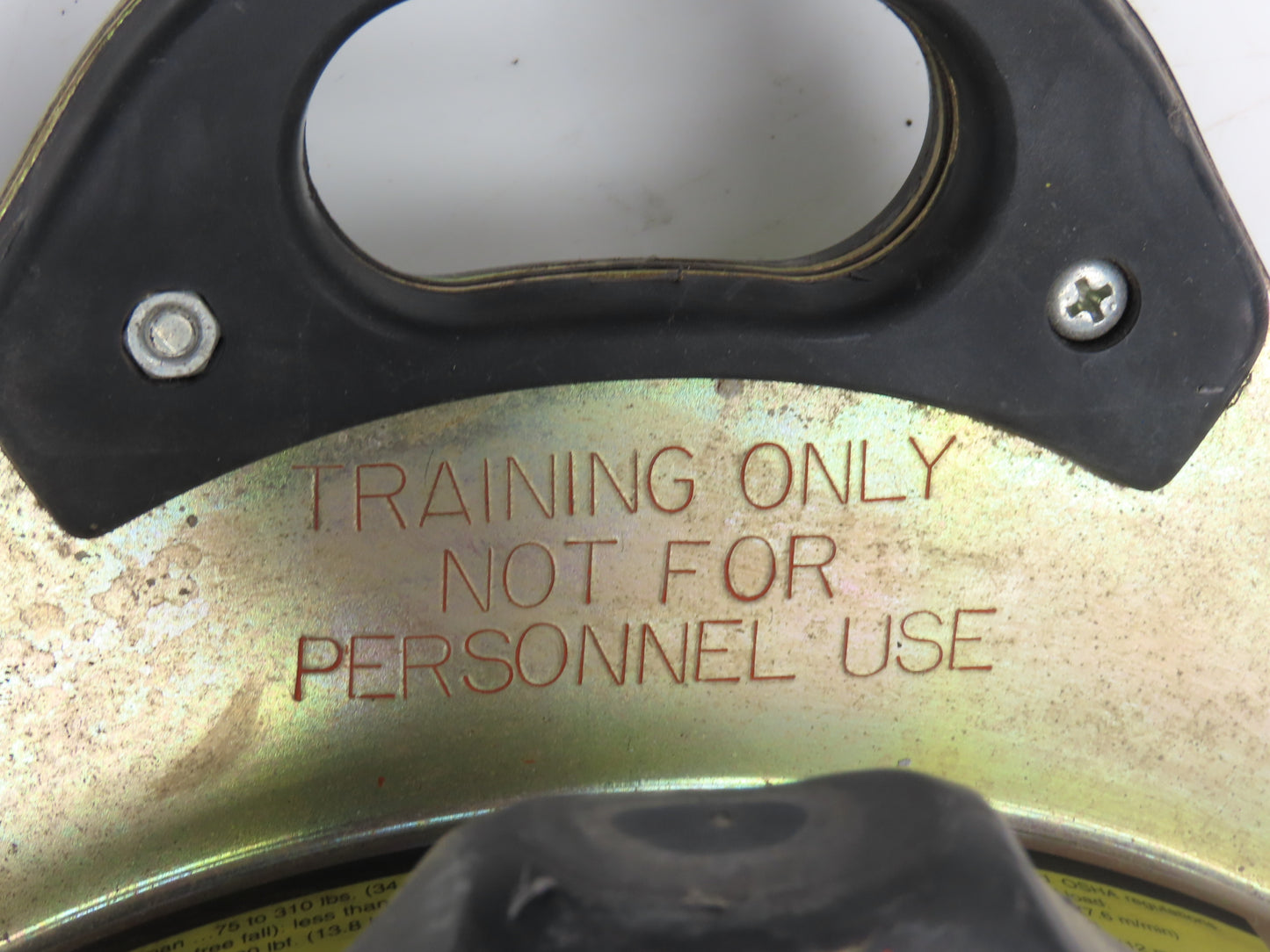 Rose 506628 Dynevac Self Retracting Fall Safety Lifeline Trainer *Read