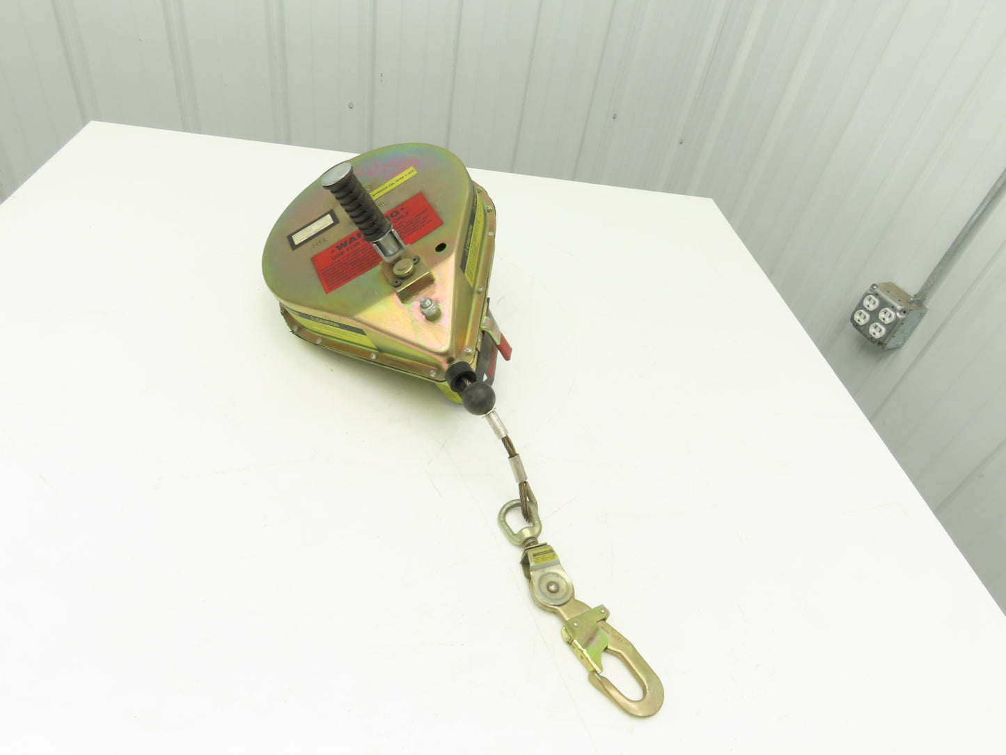 Rose 506628 Dynevac Self Retracting Fall Safety Lifeline Trainer *Read
