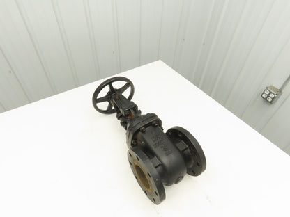 Milvaco 2885M Cast Iron IBBM Flanged Gate Valve 4" Class 125S 200 WOG