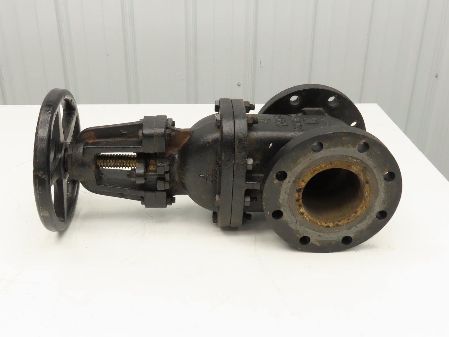 Milvaco 2885M Cast Iron IBBM Flanged Gate Valve 4" Class 125S 200 WOG