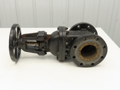 Milvaco 2885M Cast Iron IBBM Flanged Gate Valve 4" Class 125S 200 WOG