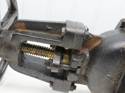 Milvaco 2885M Cast Iron IBBM Flanged Gate Valve 4" Class 125S 200 WOG