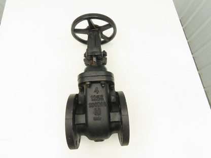 Milvaco 2885M Cast Iron IBBM Flanged Gate Valve 4" Class 125S 200 WOG