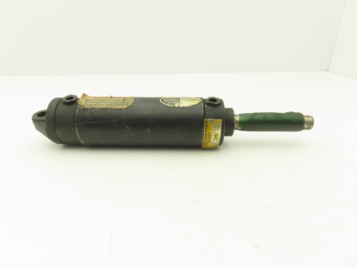 Ortman Model D Round Pneumatic Air Cylinder 2"Bore 3"Stroke Clevis Mount 150psi