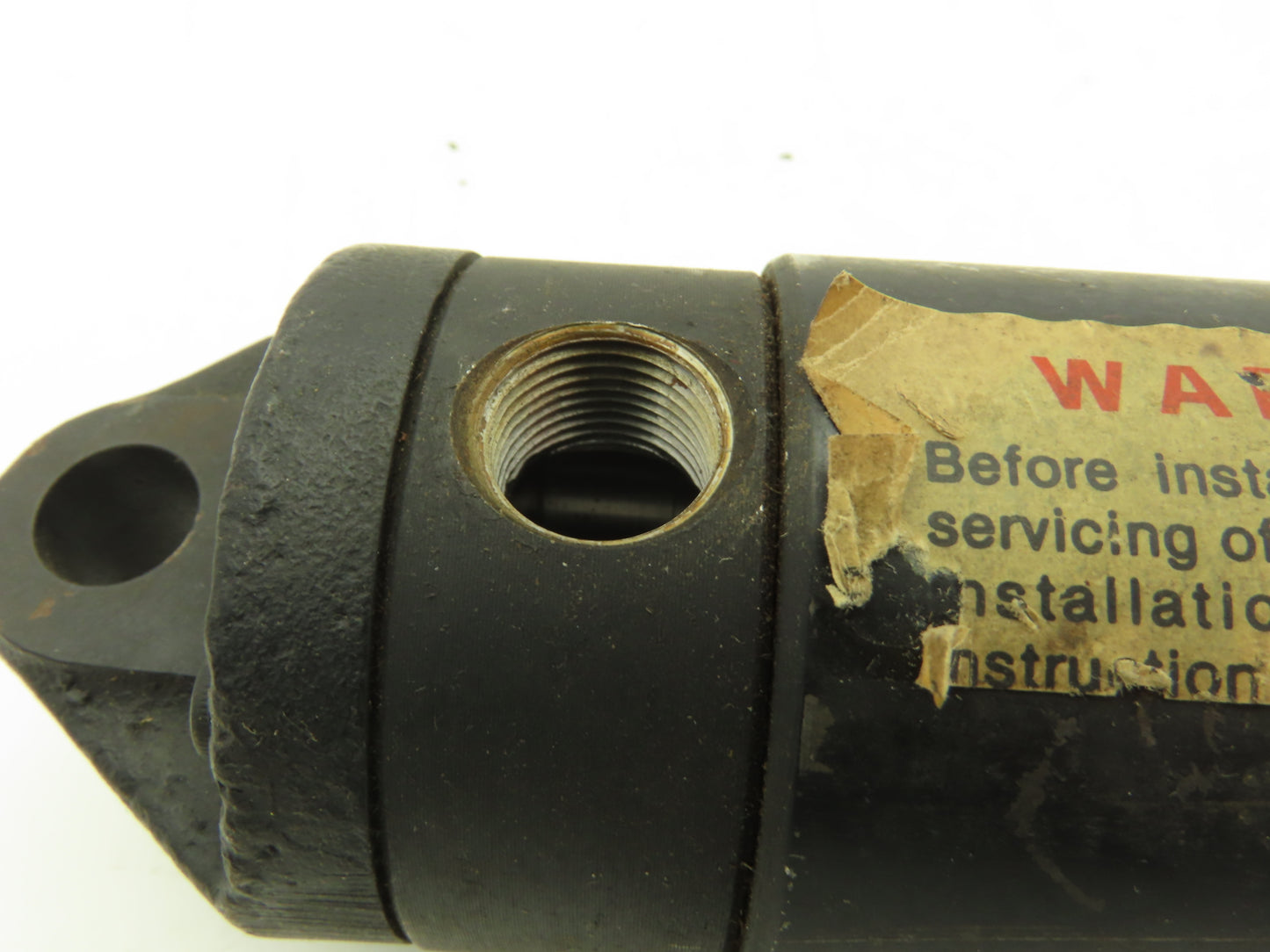 Ortman Model D Round Pneumatic Air Cylinder 2"Bore 3"Stroke Clevis Mount 150psi