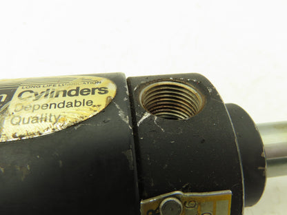 Ortman Model D Round Pneumatic Air Cylinder 2"Bore 3"Stroke Clevis Mount 150psi