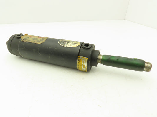 Ortman Model D Round Pneumatic Air Cylinder 2"Bore 3"Stroke Clevis Mount 150psi