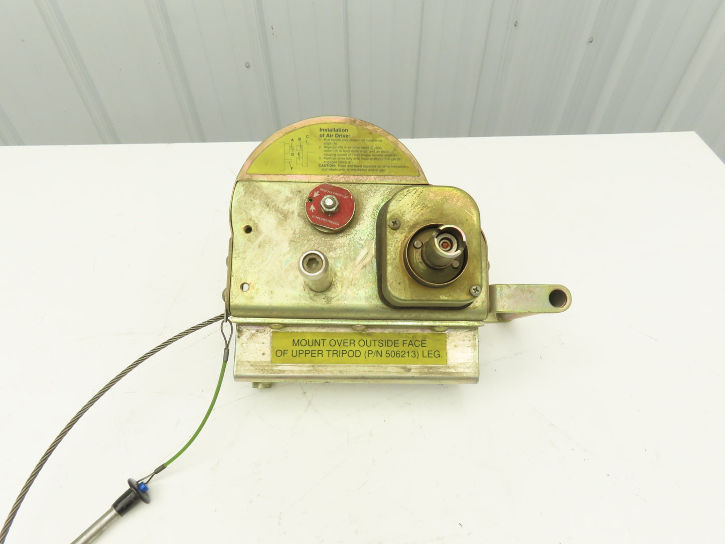 Rose 506422A040 Dyna-Hoist Personnel & Materials Hoist 310-620LBS 25'/Min