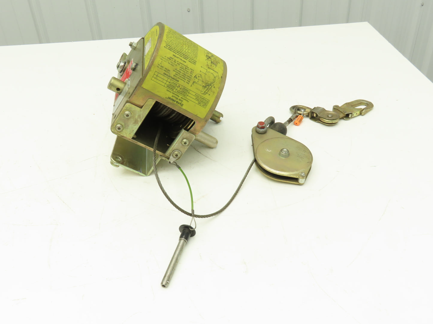 Rose 506422A040 Dyna-Hoist Personnel & Materials Hoist 310-620LBS 25'/Min