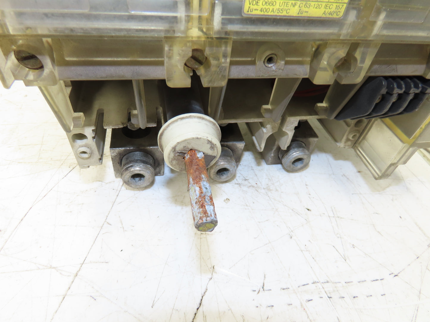 Klockner Moeller NZM 114-400 4 Pole Molded Case Circuit Breaker 400A 600V