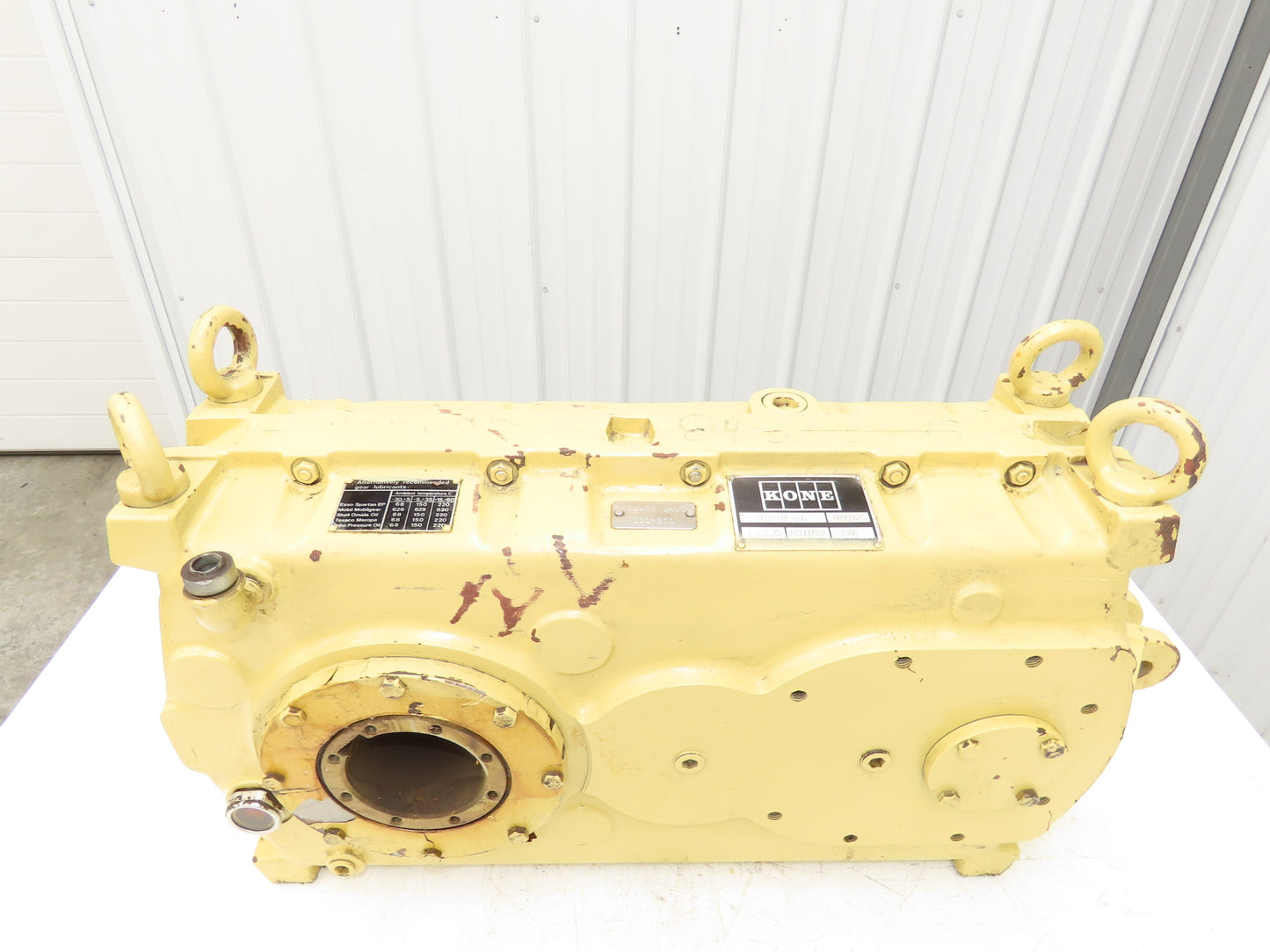 Kone Cranes HSC31802F-100 Gear Reducer 103.23:1 Gearbox Parallel Hollow Shaft