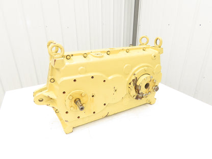 Kone Cranes HSC31802F-100 Gear Reducer 103.23:1 Gearbox Parallel Hollow Shaft