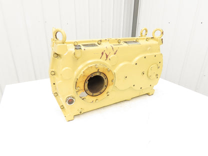 Kone Cranes HSC31802F-100 Gear Reducer 103.23:1 Gearbox Parallel Hollow Shaft