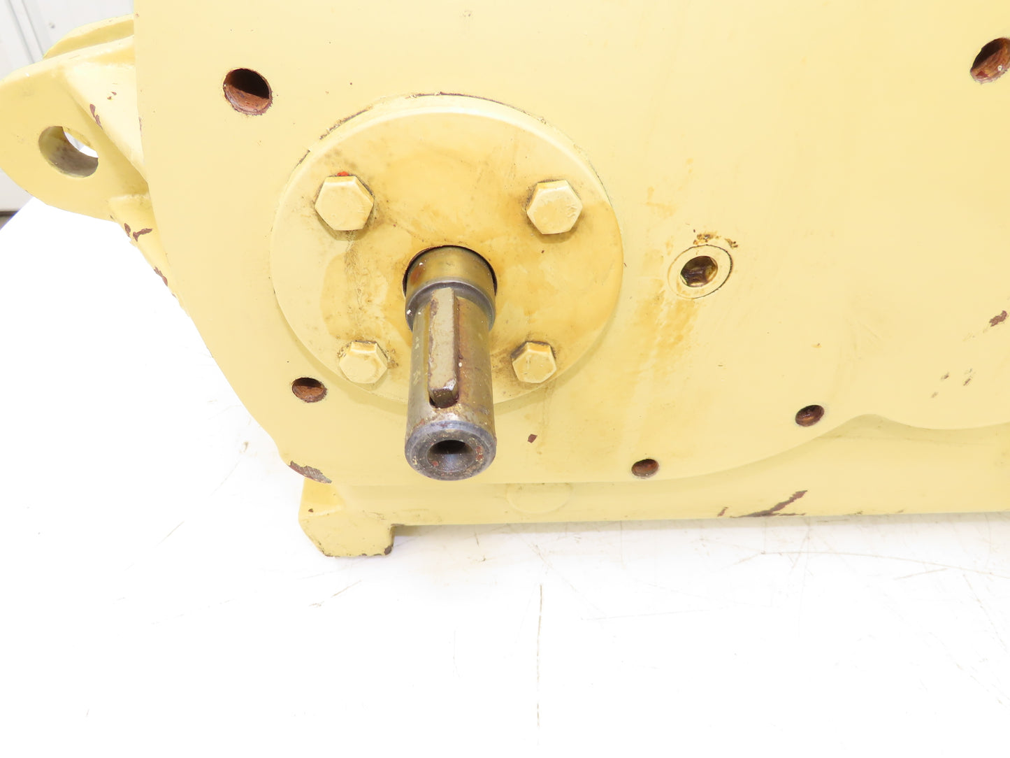 Kone Cranes HSC31802F-100 Gear Reducer 103.23:1 Gearbox Parallel Hollow Shaft