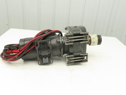 Dayton 4Z617B Gearbox 17.5:1 Speed Reducer 1/2Hp 99 RPM 12VDC 39A 454in/lbs