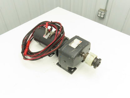 Dayton 4Z617B Gearbox 17.5:1 Speed Reducer 1/2Hp 99 RPM 12VDC 39A 454in/lbs