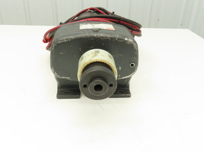 Dayton 4Z617B Gearbox 17.5:1 Speed Reducer 1/2Hp 99 RPM 12VDC 39A 454in/lbs