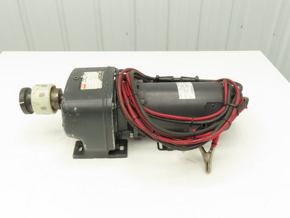 Dayton 4Z617B Gearbox 17.5:1 Speed Reducer 1/2Hp 99 RPM 12VDC 39A 454in/lbs