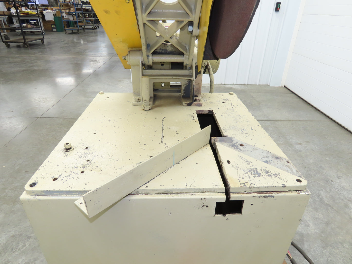 Everett 16-MIT Cut Off Abrasive Metal Saw 16" Blade Exhaust Blower 10Hp 3210 RPM