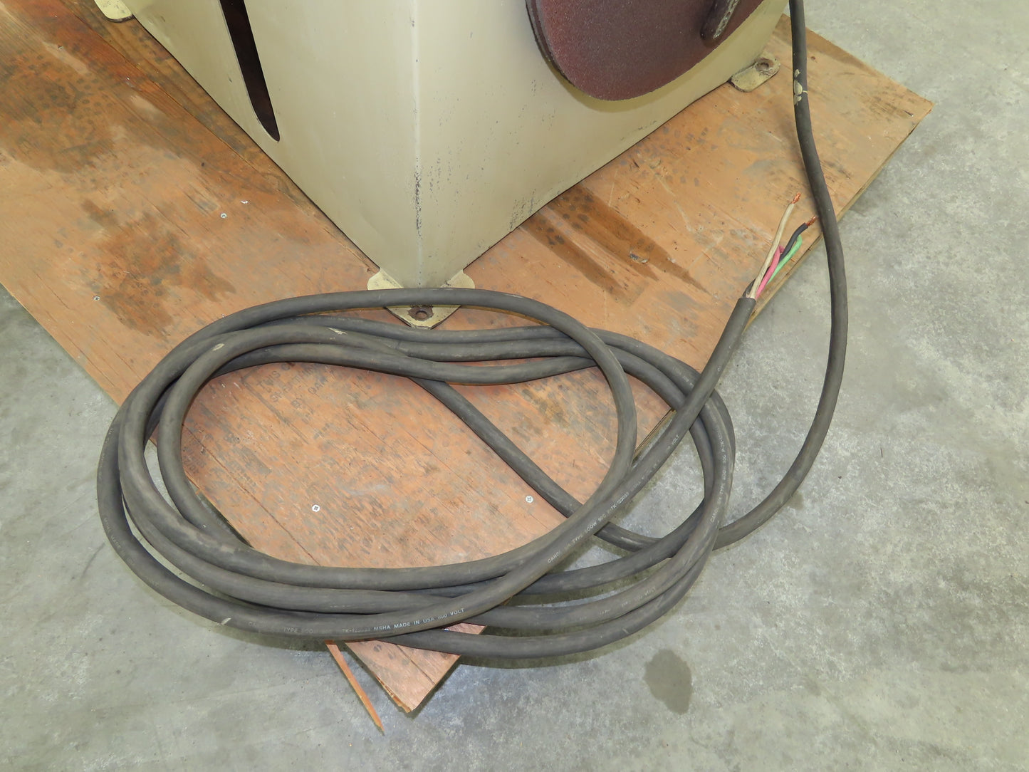 Everett 16-MIT Cut Off Abrasive Metal Saw 16" Blade Exhaust Blower 10Hp 3210 RPM