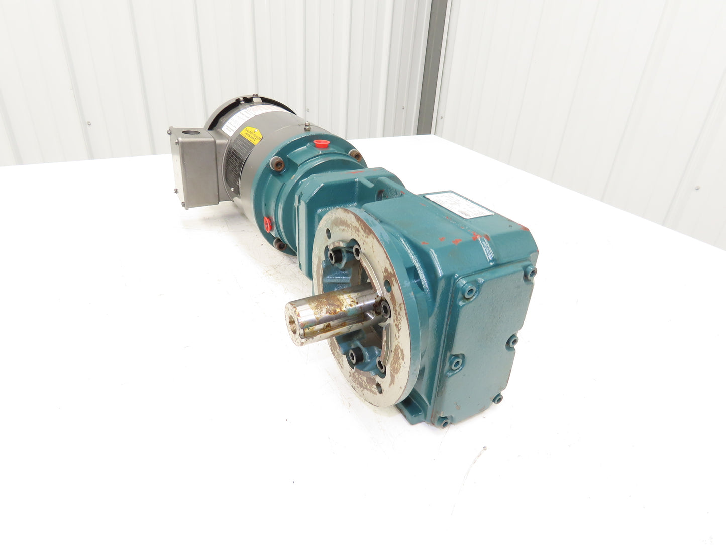 Dodge Quantis BF383CN140TC Gearbox 21.8 Reducer 66rpm 1Hp 140TC 3PH Gearmotor