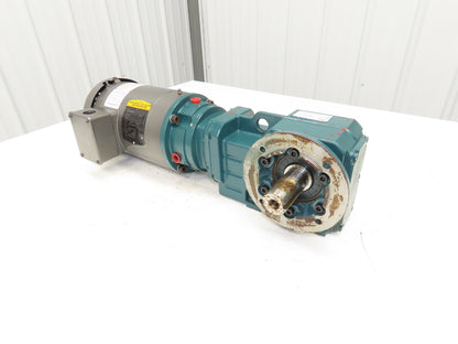 Dodge Quantis BF383CN140TC Gearbox 21.8 Reducer 66rpm 1Hp 140TC 3PH Gearmotor