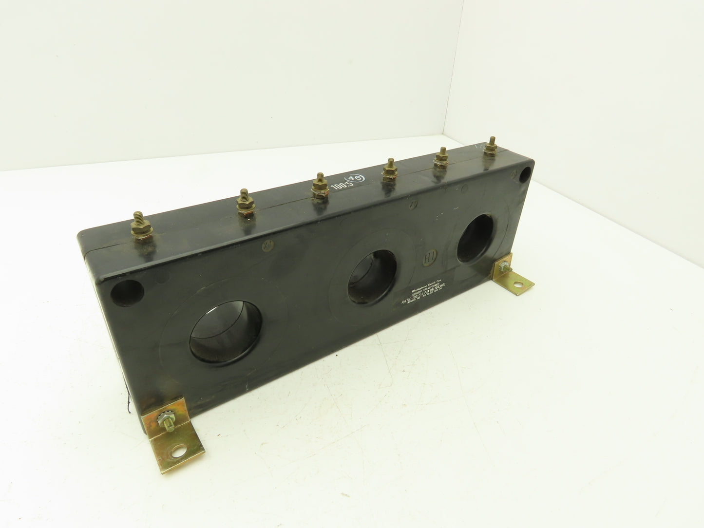 Westinghouse 9917D43H01 Ratio Current Transformer 600V 10KV 50-400Hz 100:5