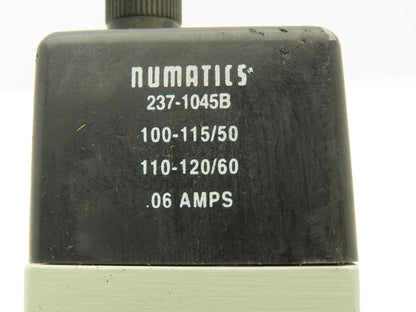 Numatics I23BA400KP14D30 Pneumatic Solenoid Valve 4/2 150psi 120VAC