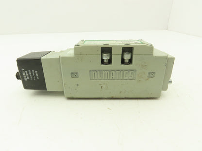 Numatics I23BA400KP14D30 Pneumatic Solenoid Valve 4/2 150psi 120VAC