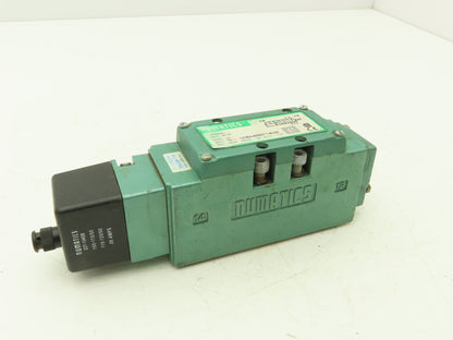 Numatics I23BA400KP14D30 Pneumatic Solenoid Valve 4/2 150psi 120VAC