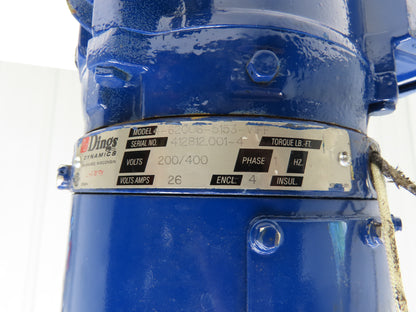 Siemens SD100 AC Motor w/Brake 1Hp 1740 RPM 400/460V 3PH 145TC