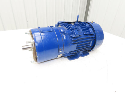 Siemens SD100 AC Motor w/Brake 1Hp 1740 RPM 400/460V 3PH 145TC