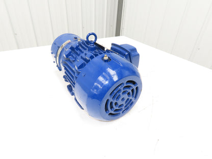 Siemens SD100 AC Motor w/Brake 1Hp 1466/1740 RPM 400/460V 3PH 145TC