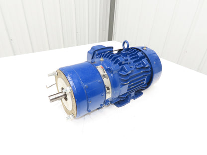 Siemens SD100 AC Motor w/Brake 1Hp 1466/1740 RPM 400/460V 3PH 145TC