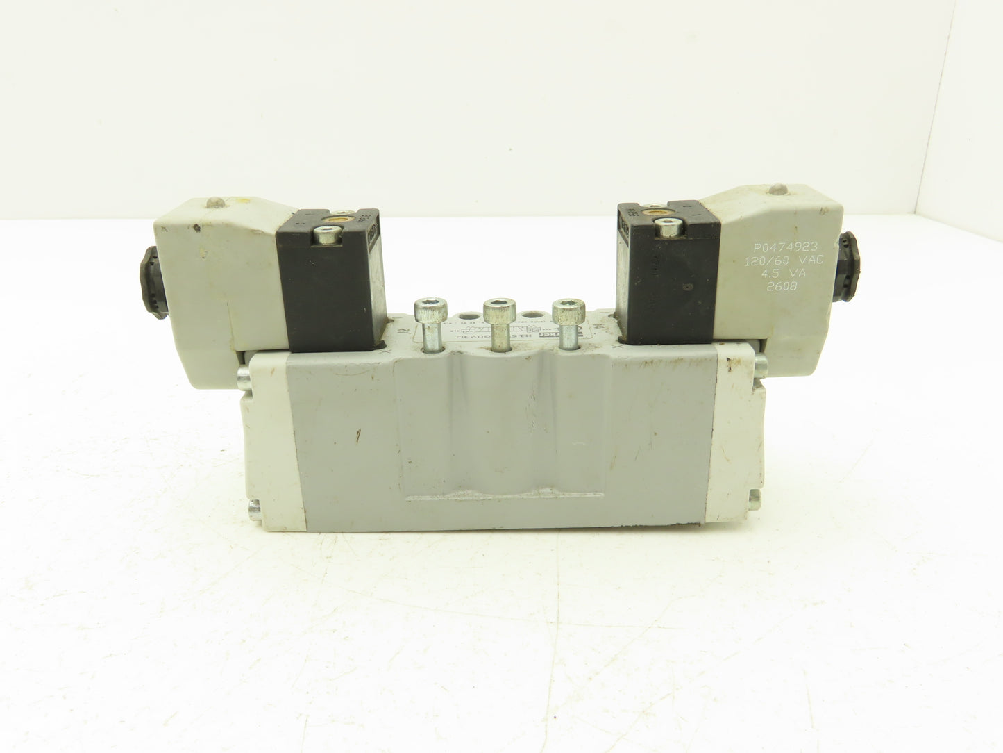 Parker H16VXXG023C Pneumatic Dual Solenoid Valve 4/2 145psi 120VAC