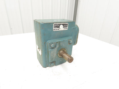 Dodge Tigear A262B030N000K1 Worm Gearbox 30:1 Reducer 1.6Hp 58rpm LH Output