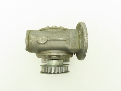STM RMI 40 S Worm Gearbox 15:1 Reducer 0.29Hp Hollow Shaft w/Pulley