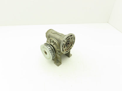 STM RMI 40 S Worm Gearbox 15:1 Reducer 0.29Hp Hollow Shaft w/Pulley
