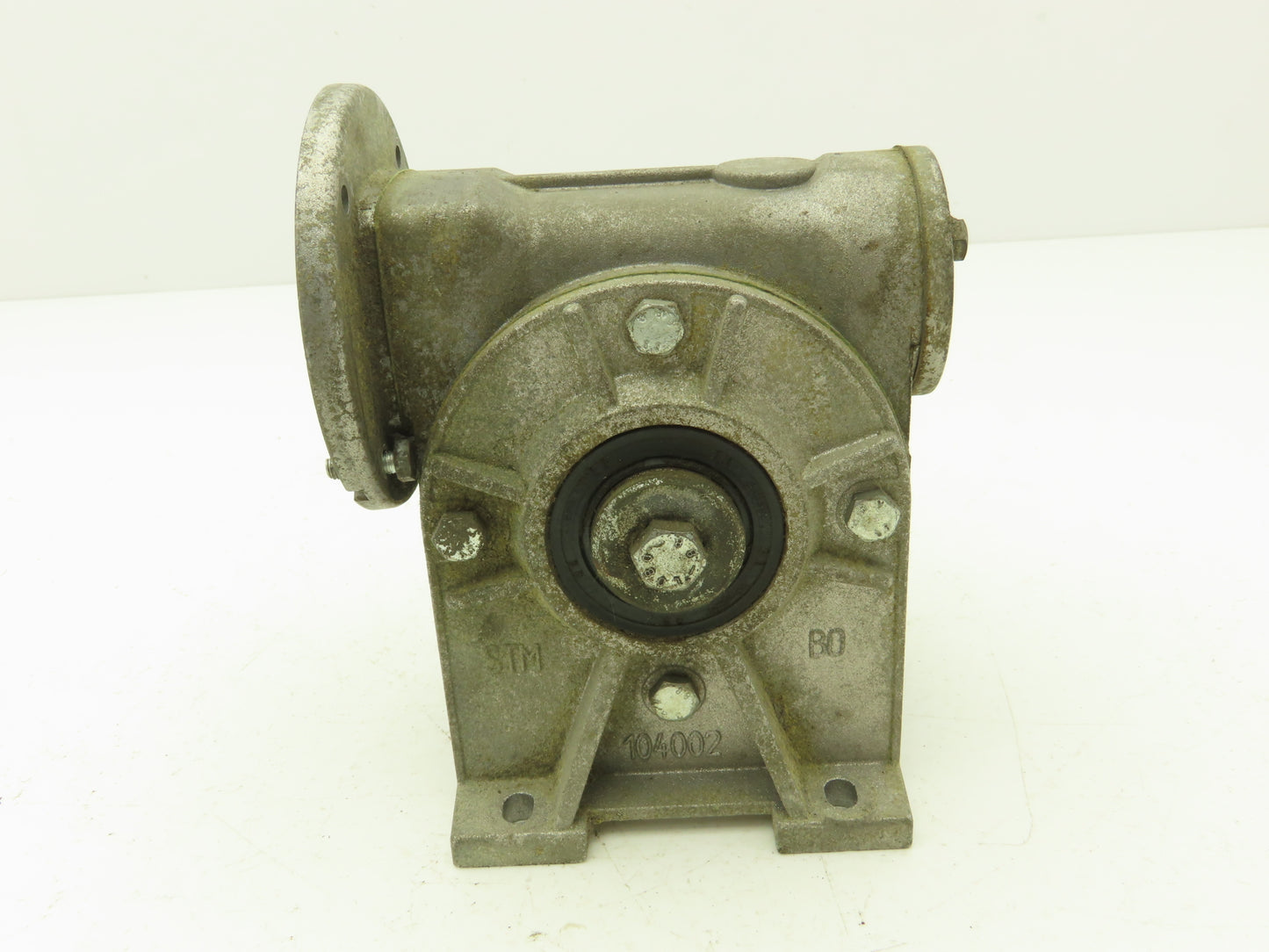STM RMI 40 S Worm Gearbox 15:1 Reducer 0.29Hp Hollow Shaft w/Pulley