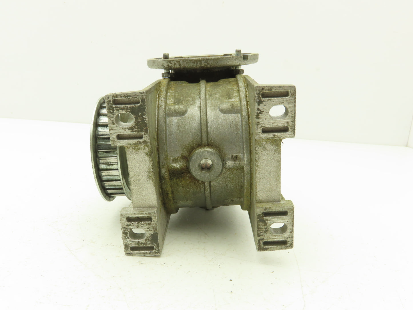 STM RMI 40 S Worm Gearbox 15:1 Reducer 0.29Hp Hollow Shaft w/Pulley
