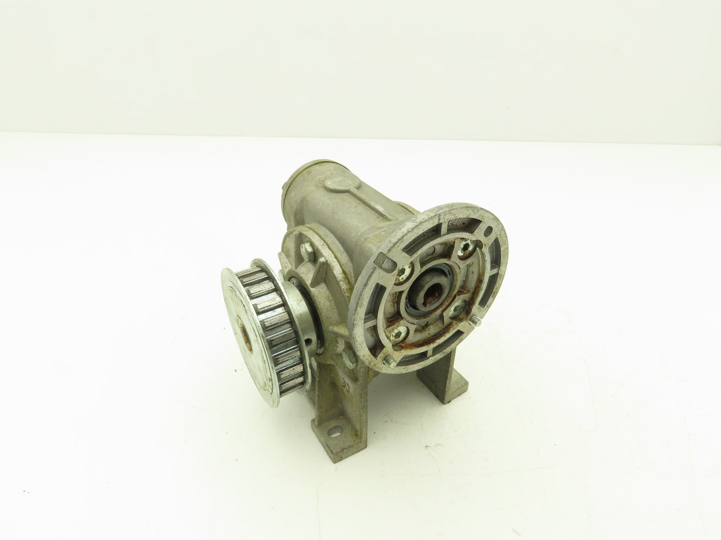 STM RMI 40 S Worm Gearbox 15:1 Reducer 0.29Hp Hollow Shaft w/Pulley