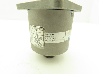 Dynapar/Danaher H42-0500 Encoder 3/8" Shaft 500 PPR 7-Pin 7200RPM Max 5-26 VDC