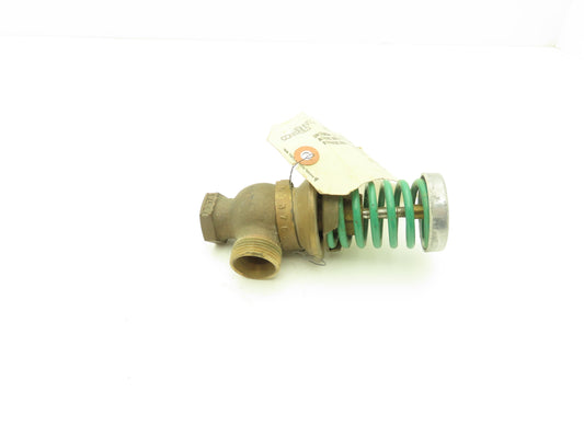 Johnson Controls V-3752-6007 1/2" Steam Union Angle Valve 3-6 PSI *READ*