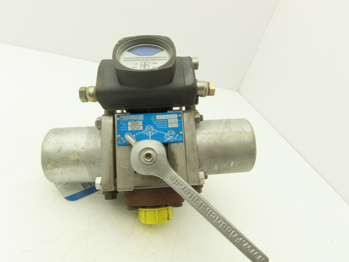 Friedrichs 4.225-20.060.2.f2 Double Changeover Hydraulic Filter 16 Bar 1" BSPP