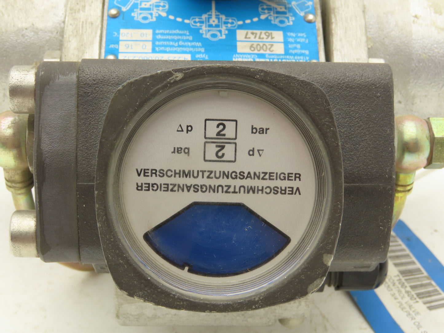 Friedrichs 4.225-20.060.2.f2 Double Changeover Hydraulic Filter 16 Bar 1" BSPP