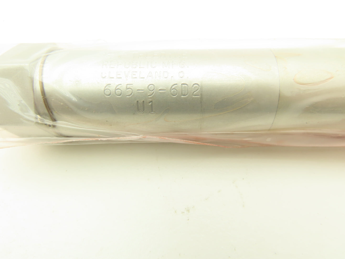 Teledyne 665-9-6D2 Hydraulic Inline Direct Acting Relief Valve 800-1500PSI 6 SAE