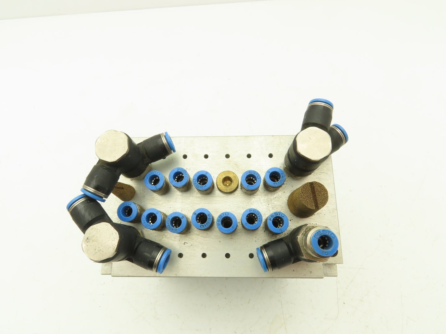 Festo CPV14-GE-FB-6 Solenoid Valve 6-Station Manifold 24VDC