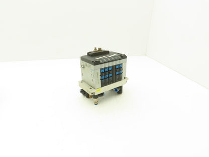 Festo CPV14-GE-FB-6 Solenoid Valve 6-Station Manifold 24VDC
