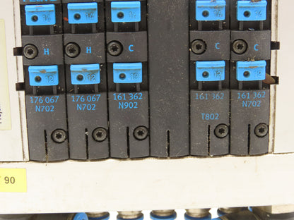 Festo CPV14-GE-FB-6 Solenoid Valve 6-Station Manifold 24VDC